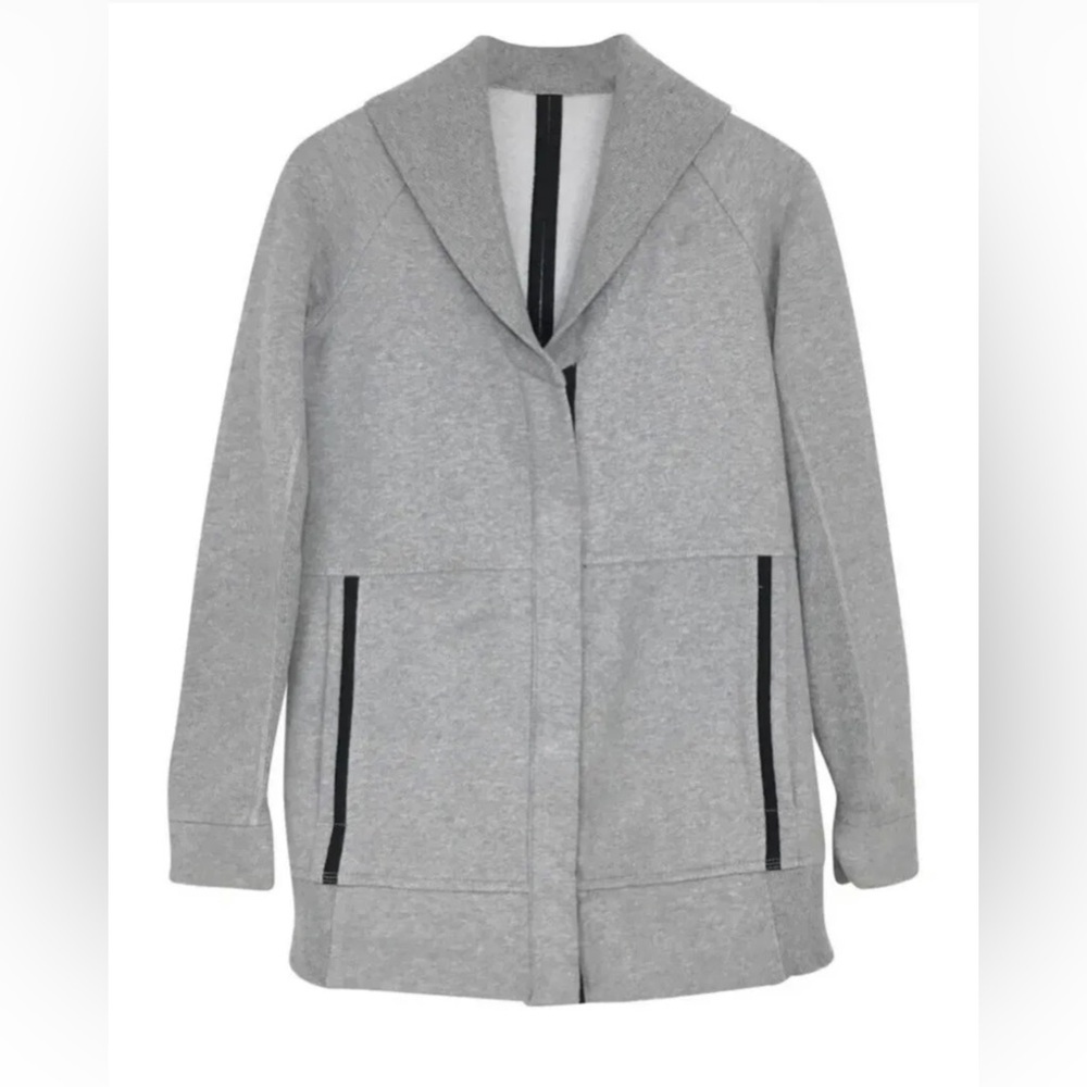 Lululemon Yin To My Yang Cardi Gray Sweatshirt Jacket​​​​​​